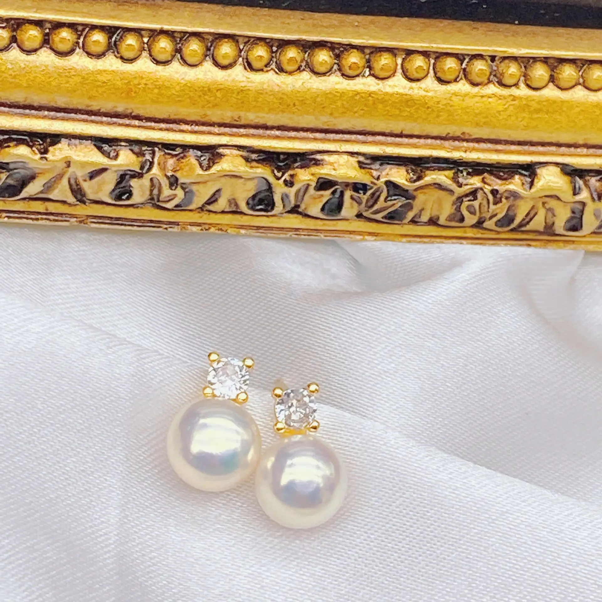 S925 Gold Plated Pearl Bow Earrings for Women — feature 6