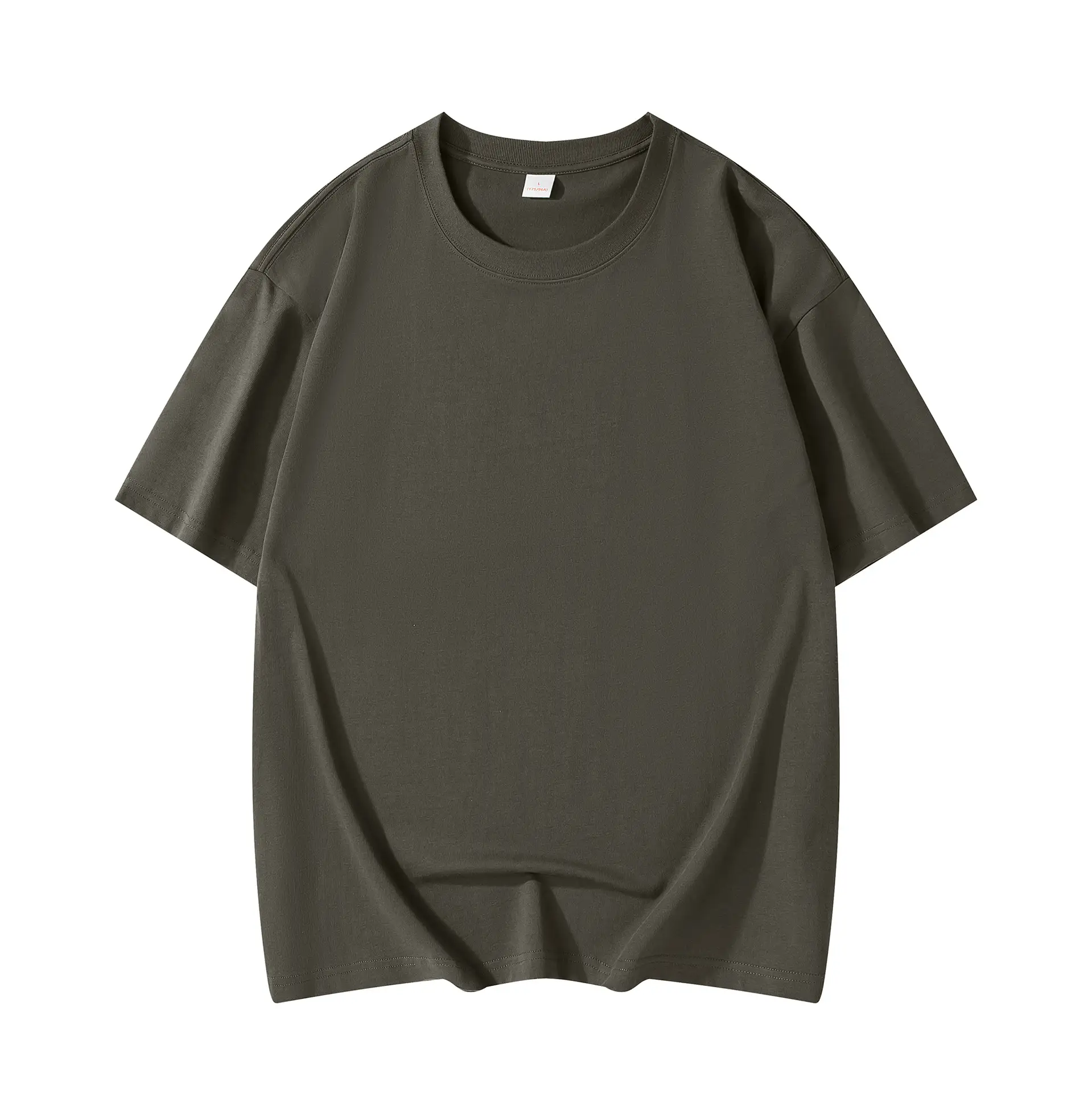 Men's White Cotton Oversize T-Shirt 26"