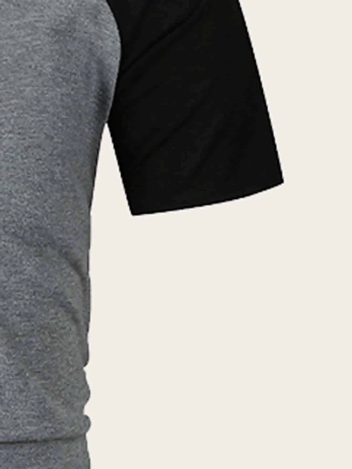 Men Slim Fit Red Black Short Sleeve T-Shirt — feature 10