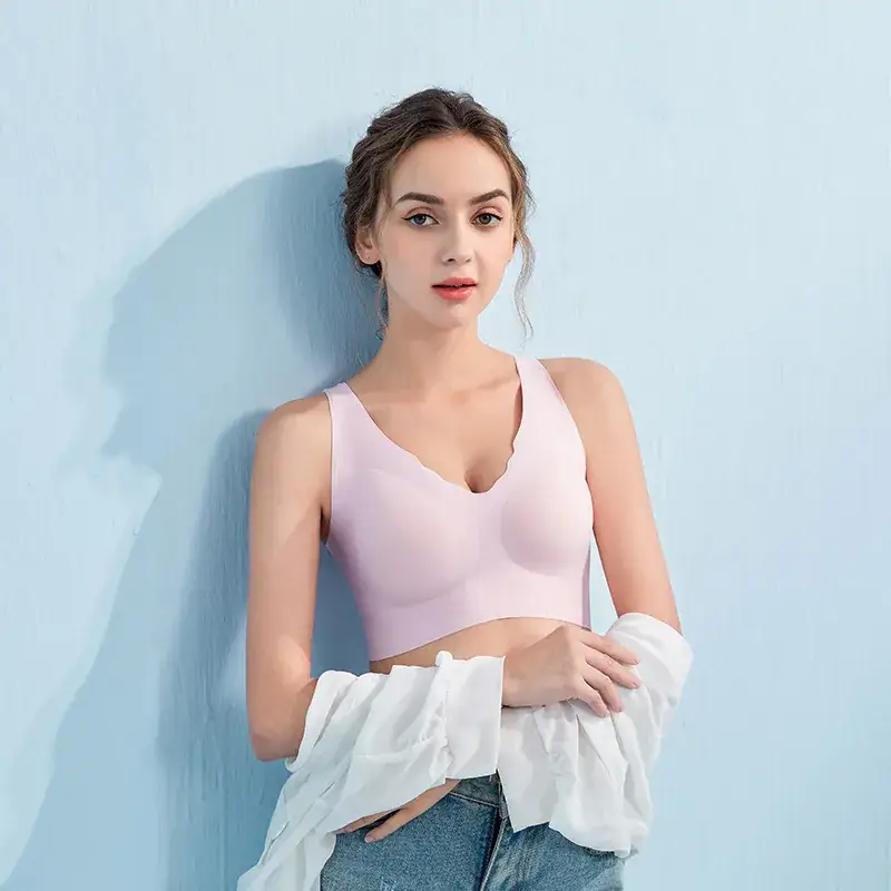 High Elastic Close-Fitting Seamless Wireless Sports Bra for Women - Image 8
