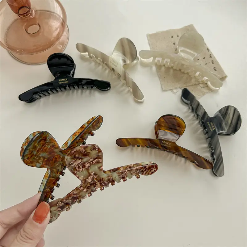 11.5cm Korean Style Shark Clip Headwear for Women