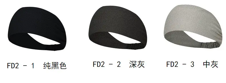Blue Sweat-Active Headband for Gym & Yoga — feature 12