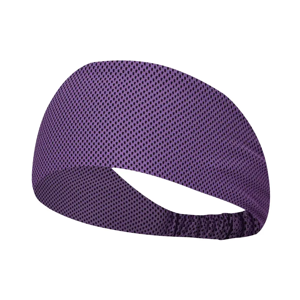 Blue Sweat-Active Headband for Gym & Yoga - Image 12