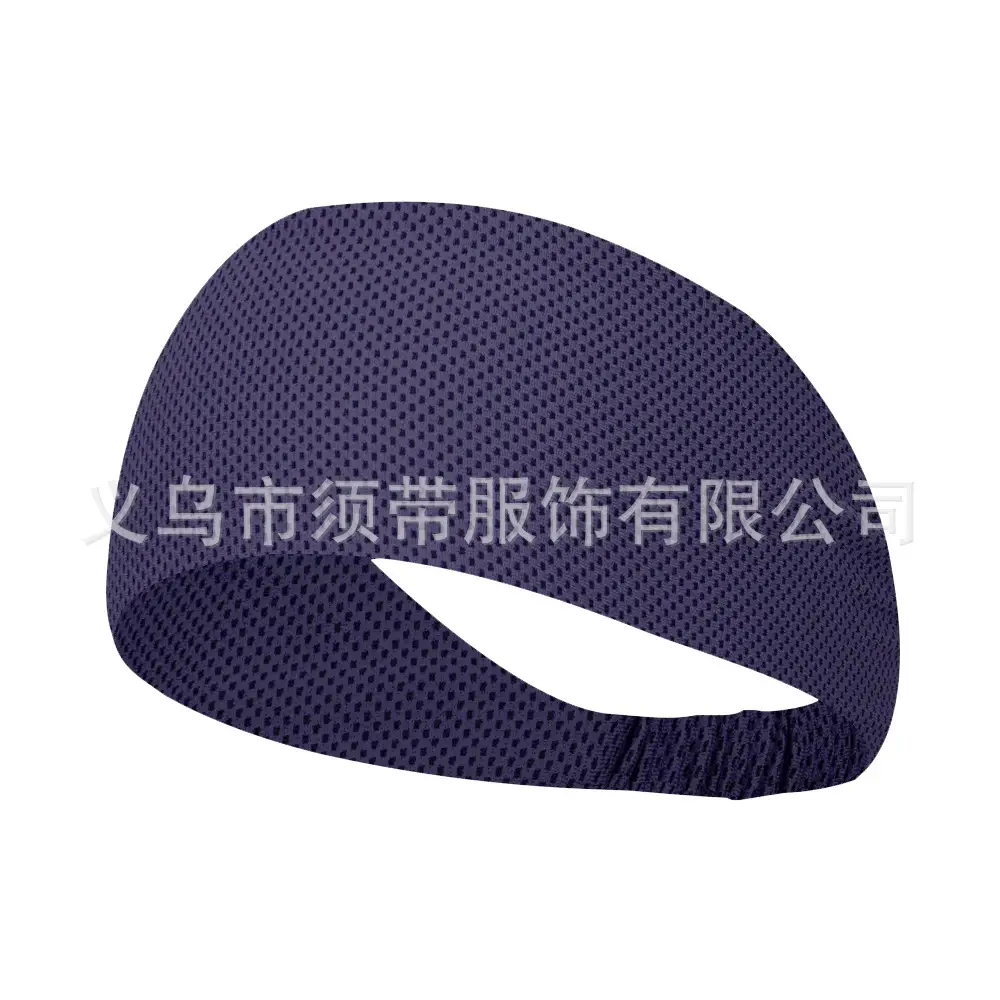 Blue Sweat-Active Headband for Gym & Yoga - Image 17