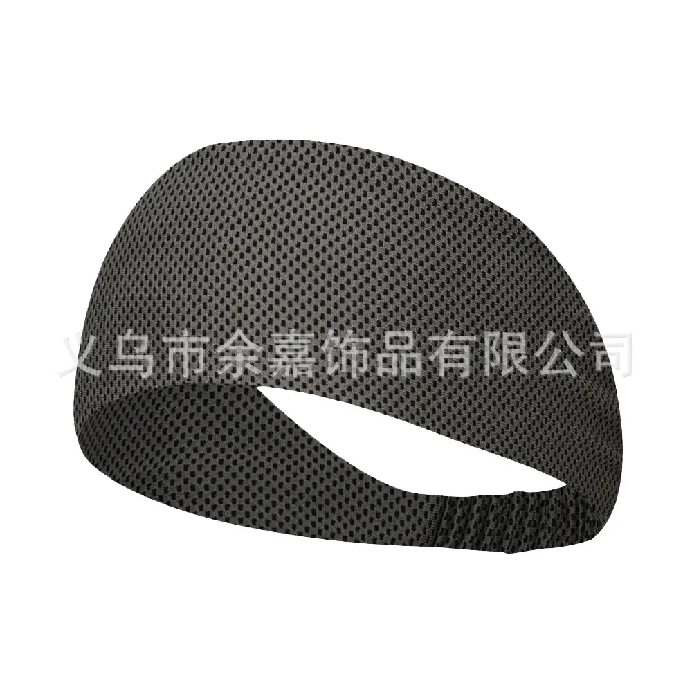 Blue Sweat-Active Headband for Gym & Yoga - Image 3