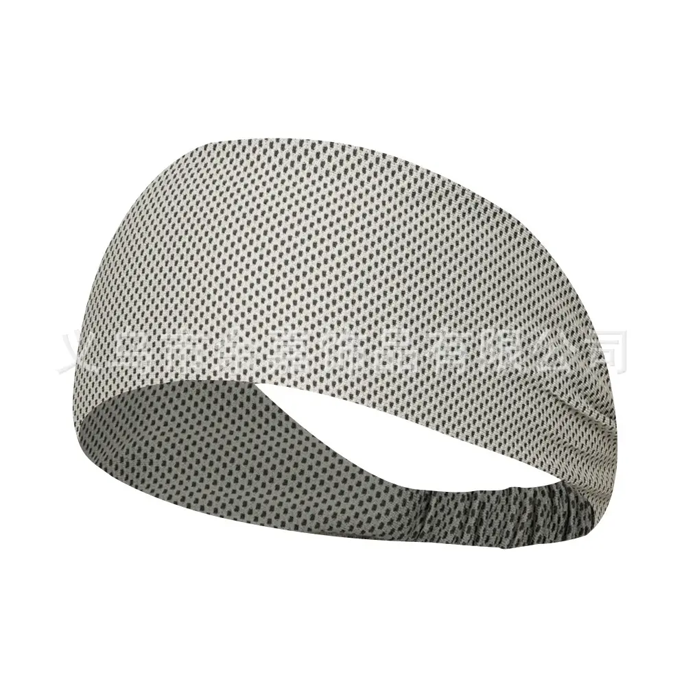 Blue Sweat-Active Headband for Gym & Yoga - Image 4