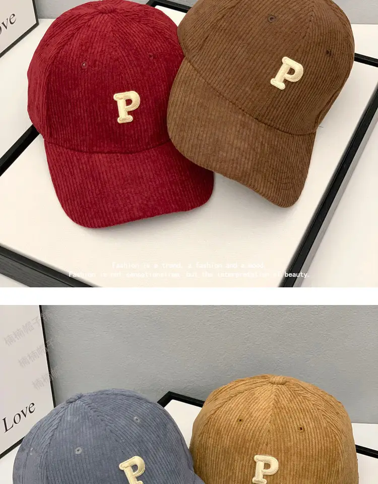 Men P Logo Cap Blue Brown Casual Cap — feature 10