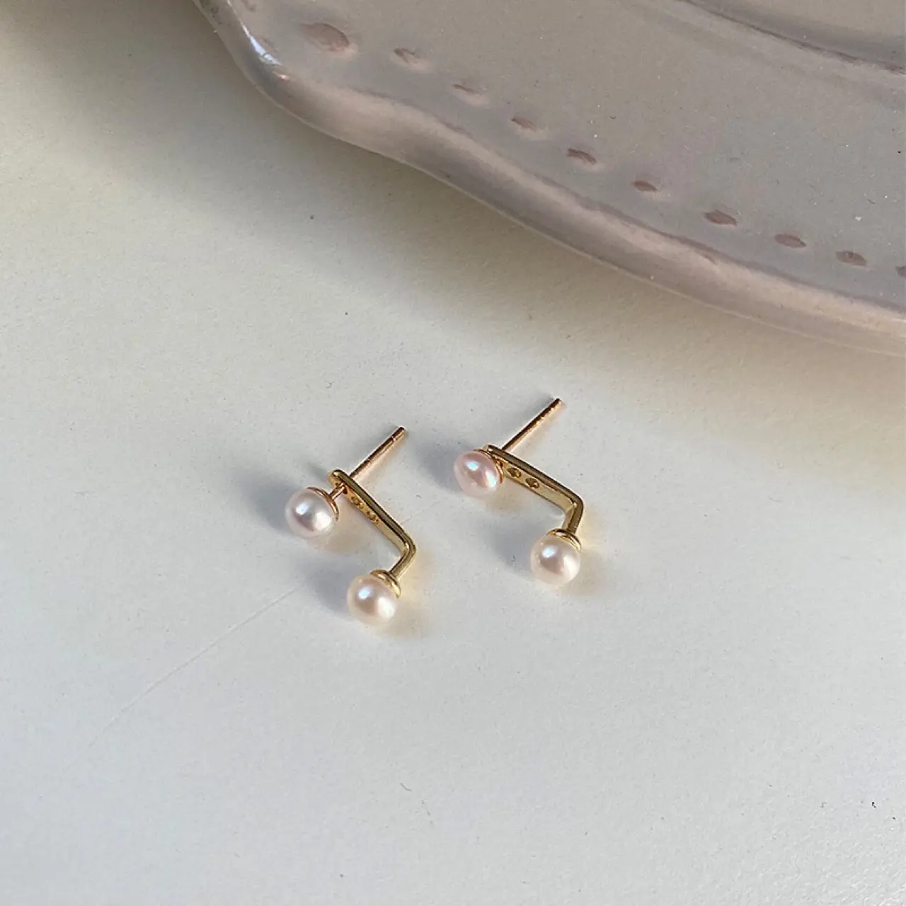 Natural Freshwater Pearl Earrings for Women - Image 5