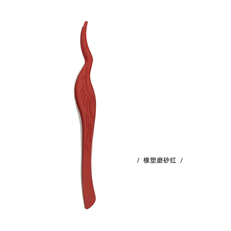 Stainless Steel False Eyelash Tweezers Glue-Free Round Head
