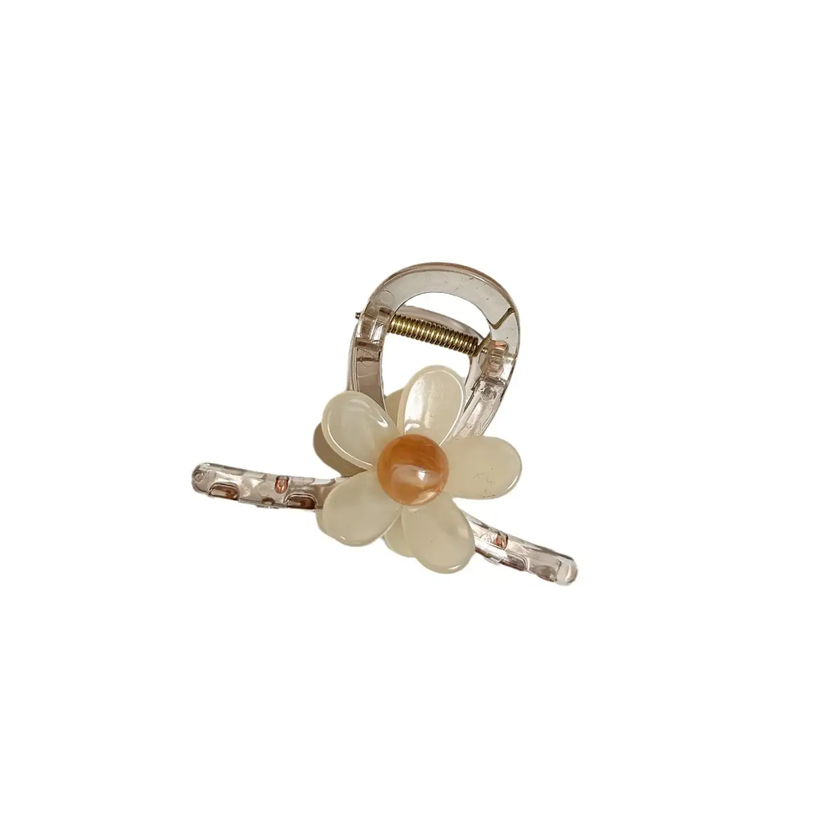Elegant Flower Hairpin for Women Summer Updo Clip