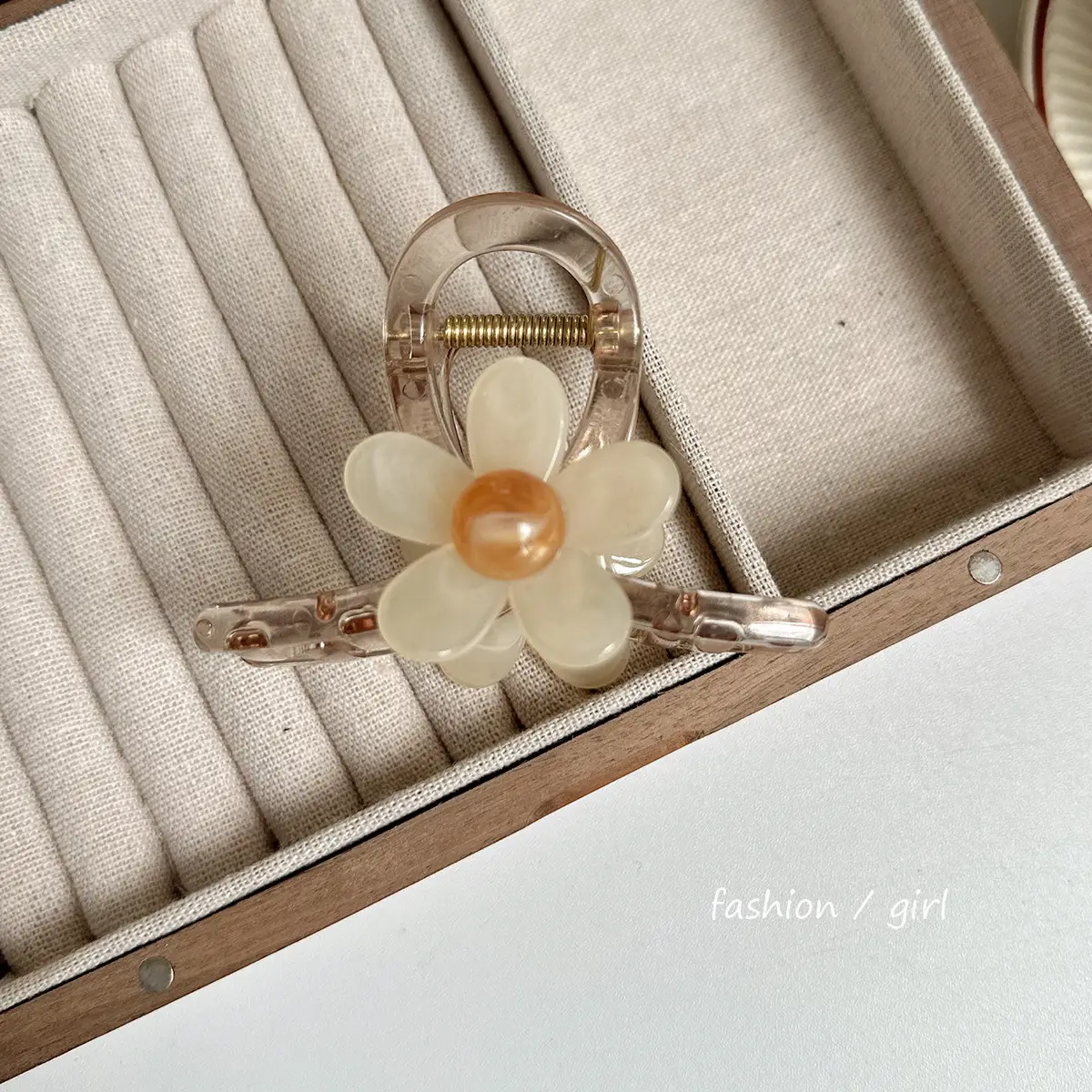 Elegant Flower Hairpin for Women Summer Updo Clip — feature 13