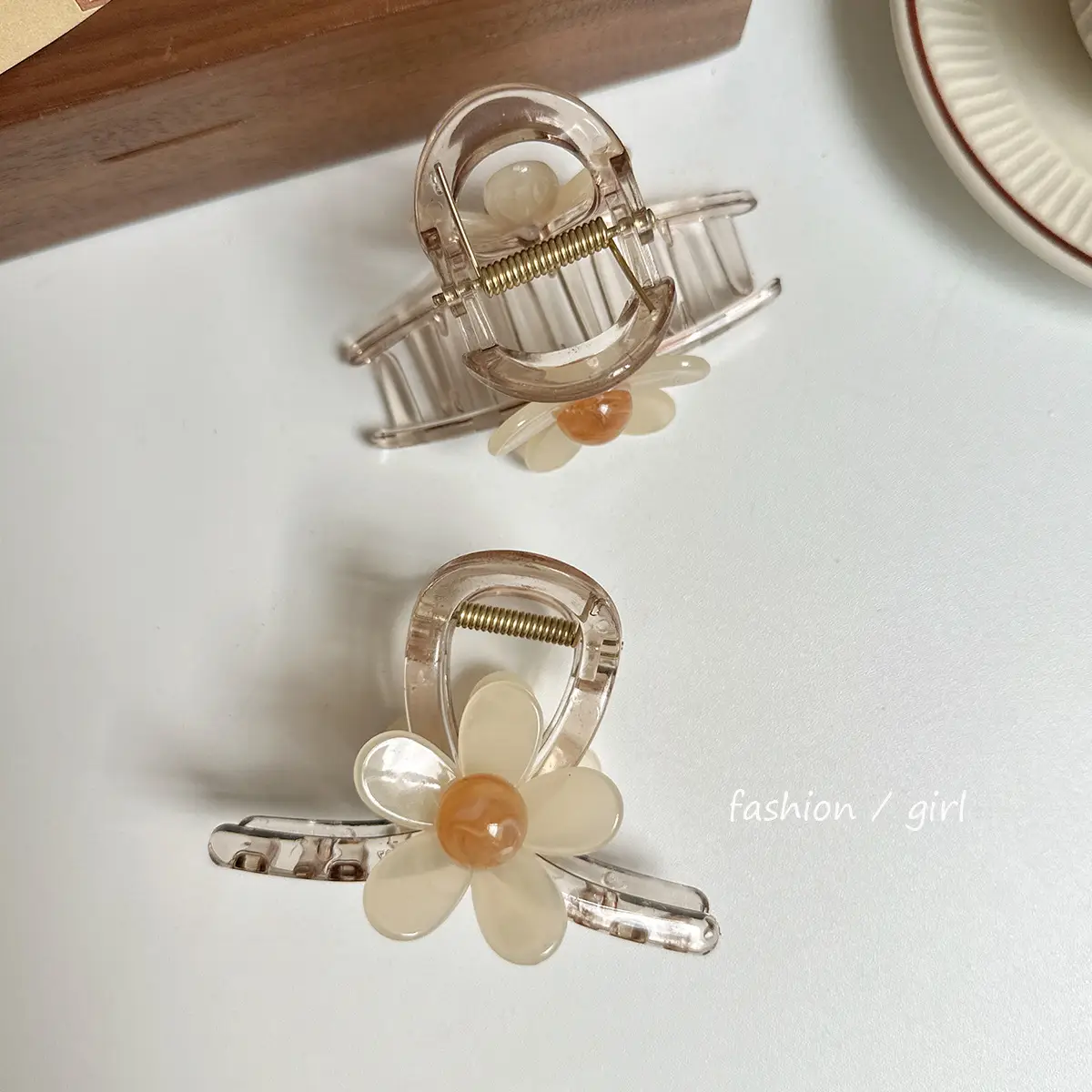 Elegant Flower Hairpin for Women Summer Updo Clip — feature 15