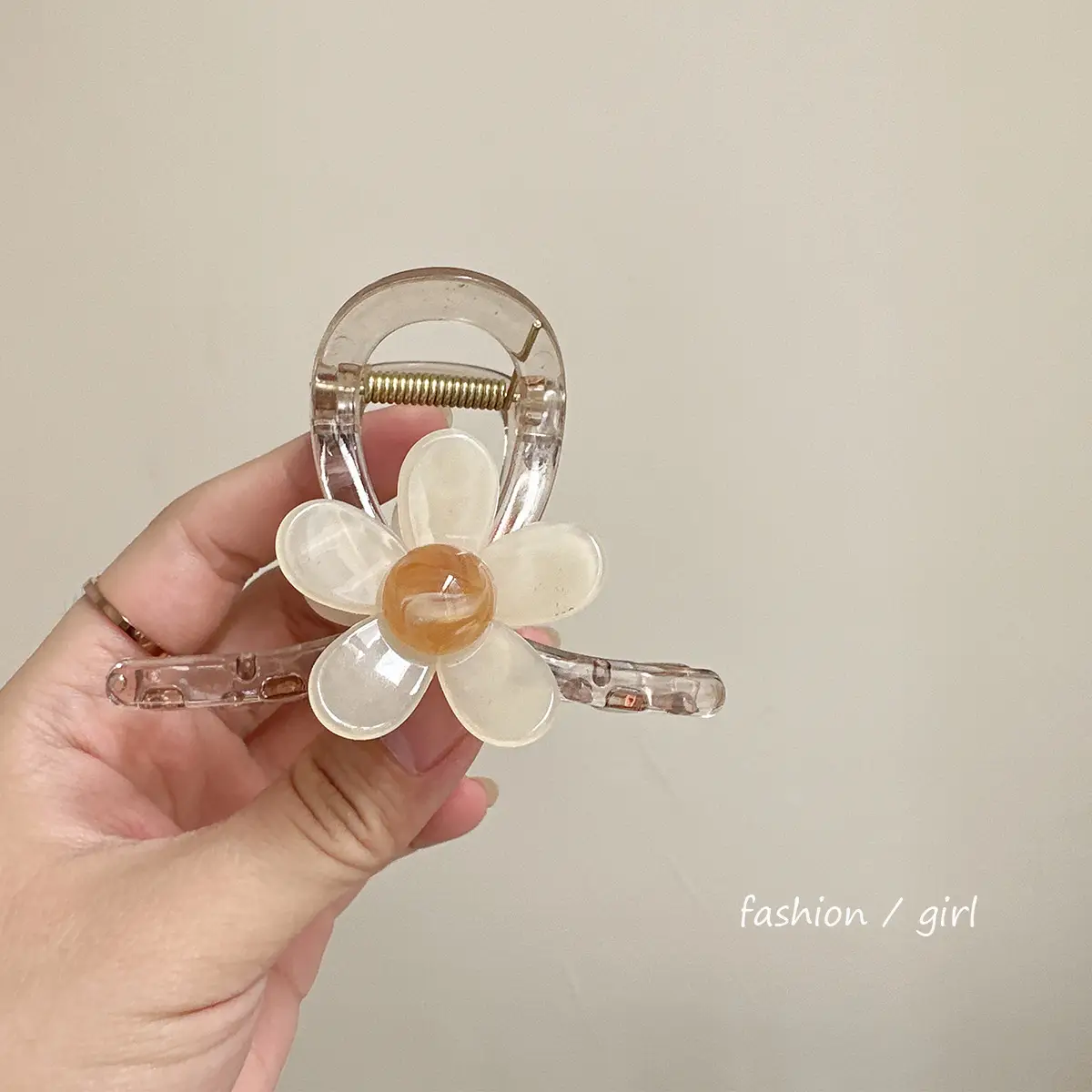 Elegant Flower Hairpin for Women Summer Updo Clip — feature 8