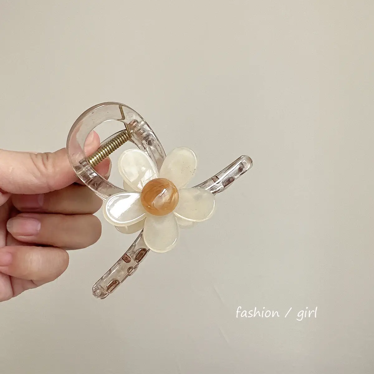 Elegant Flower Hairpin for Women Summer Updo Clip — feature 9