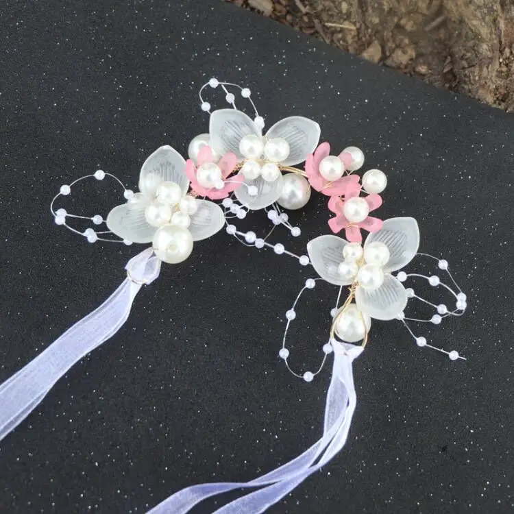 Children's Mori Style Fairy Hair Band with Flowers - Image 7