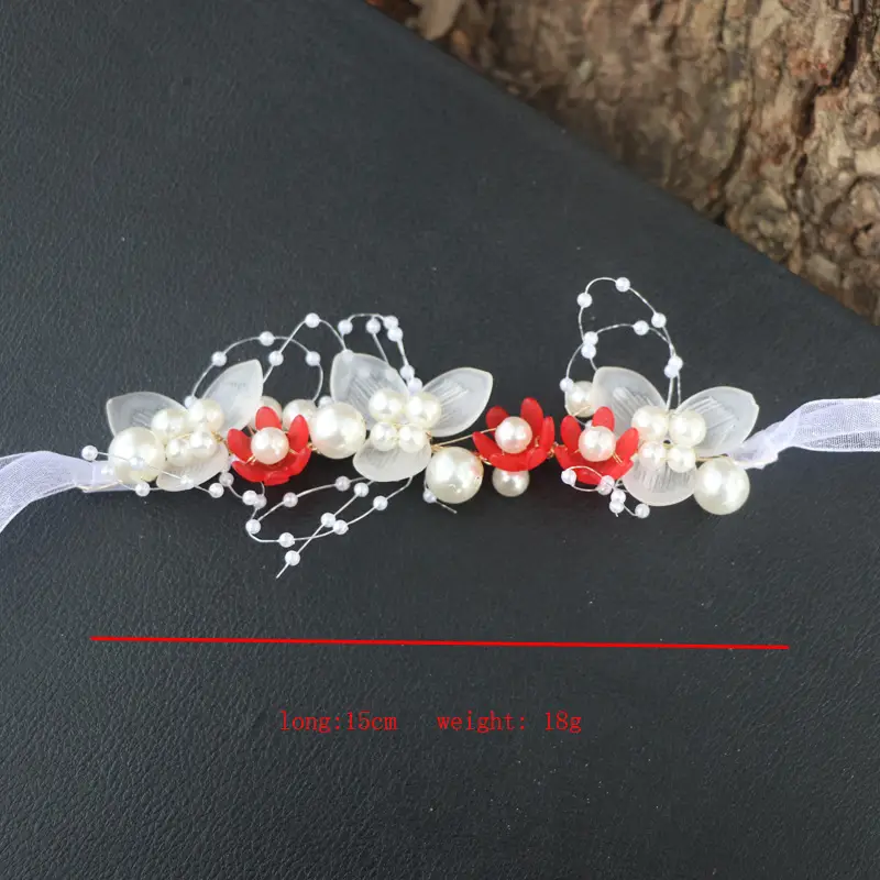 Children's Mori Style Fairy Hair Band with Flowers - Image 9