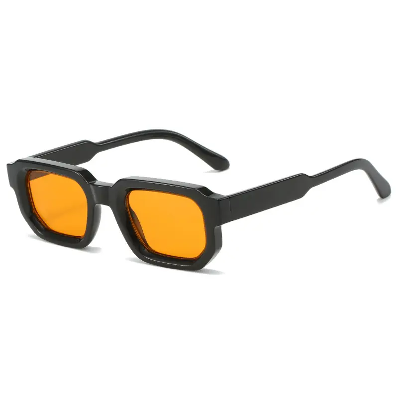 orange slices in black frame