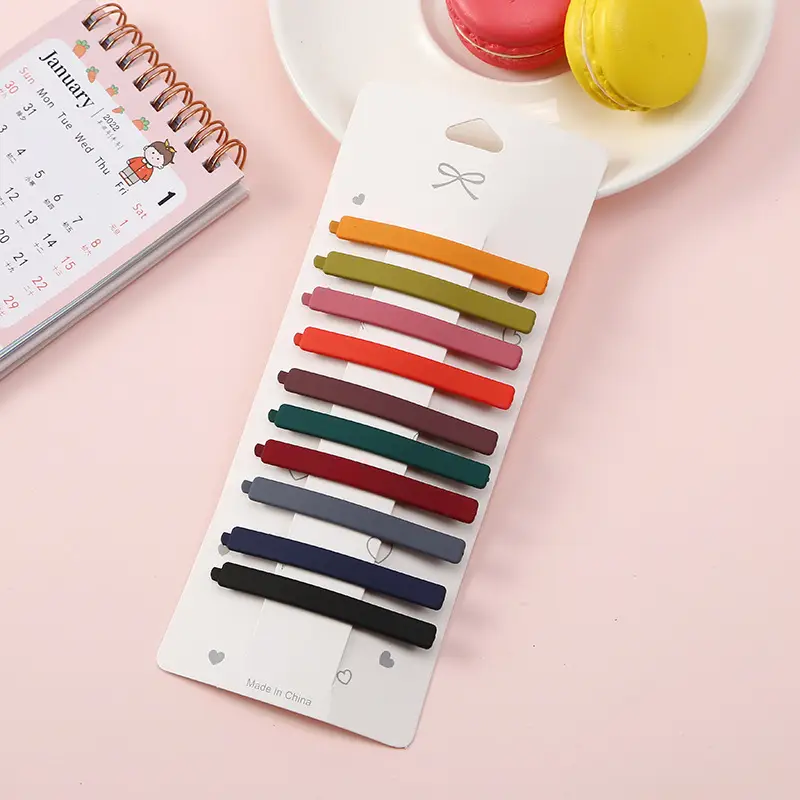 Invisible Hairpin Set 10 Pcs Travel Friendly Black - Image 4