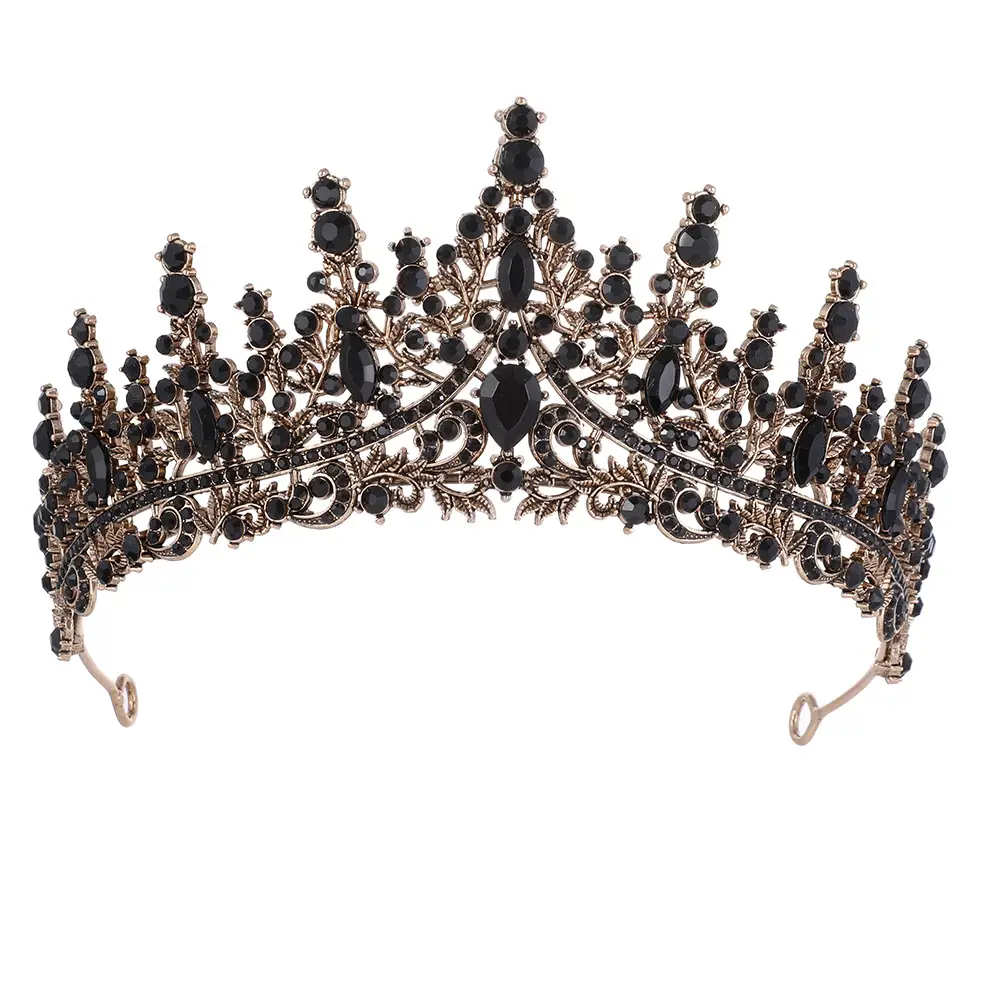 Elegant Crystal Bridal Crown Hairband for Women - Image 2