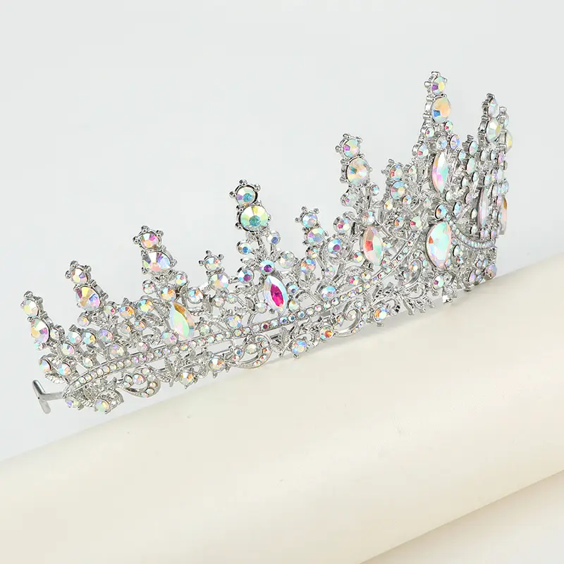 Elegant Crystal Bridal Crown Hairband for Women — feature 13