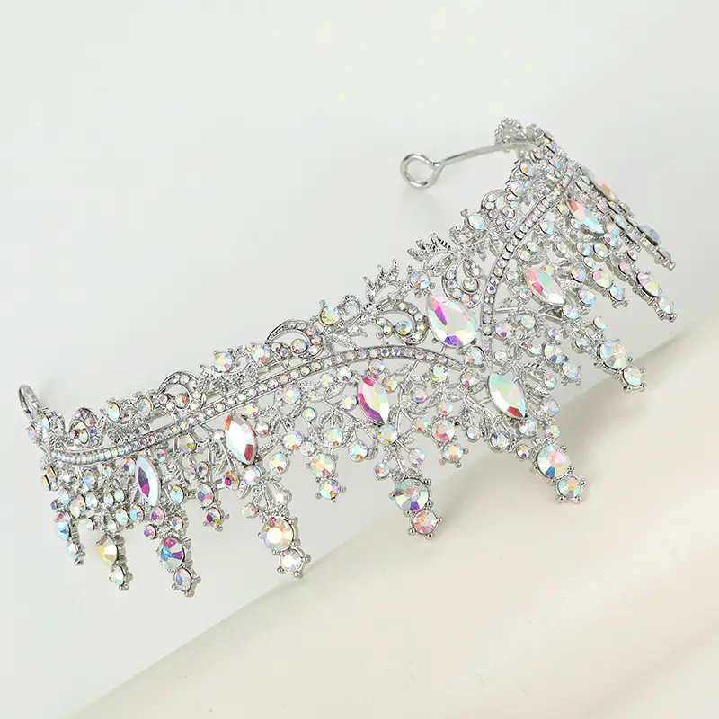 Elegant Crystal Bridal Crown Hairband for Women — feature 15