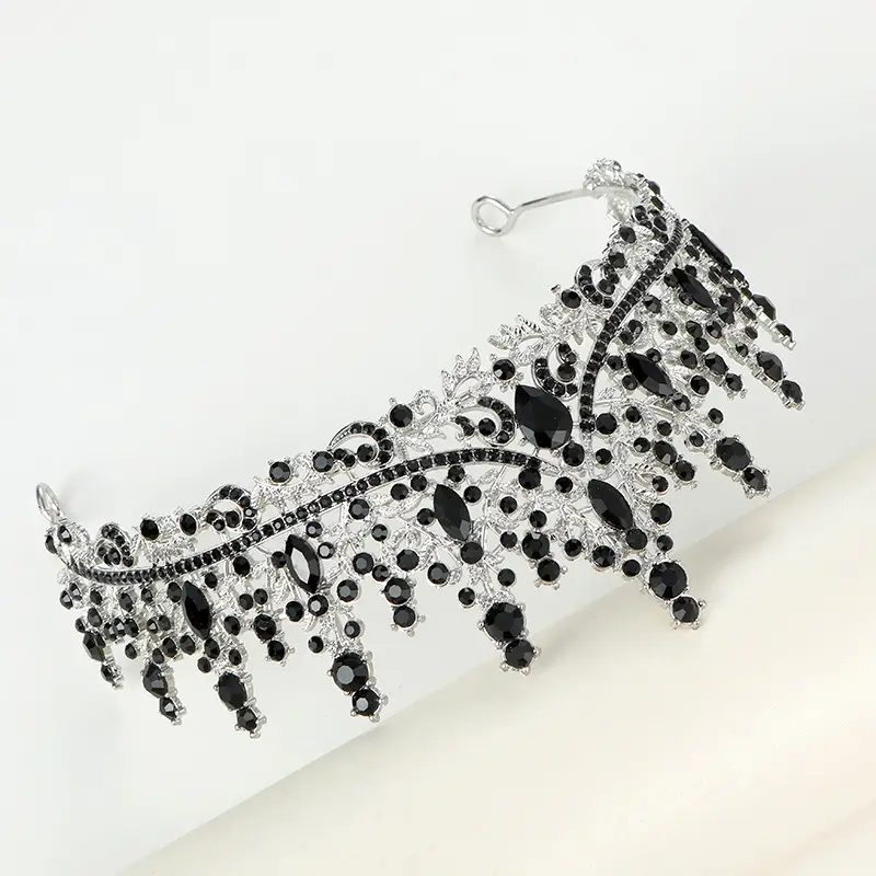 Elegant Crystal Bridal Crown Hairband for Women — feature 16