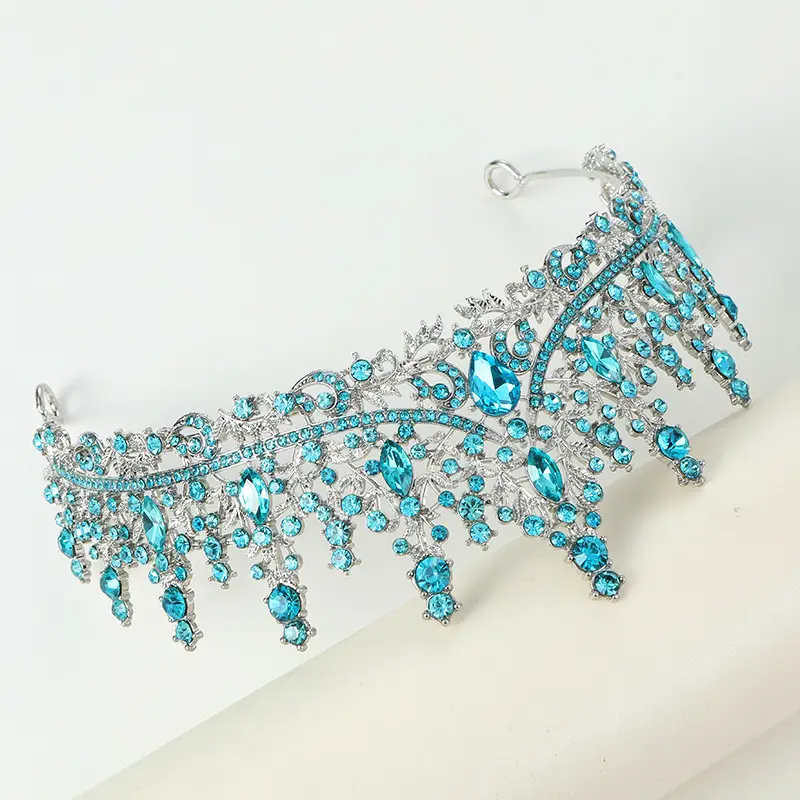 Elegant Crystal Bridal Crown Hairband for Women — feature 17