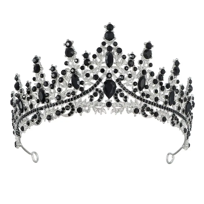 Elegant Crystal Bridal Crown Hairband for Women - Image 8