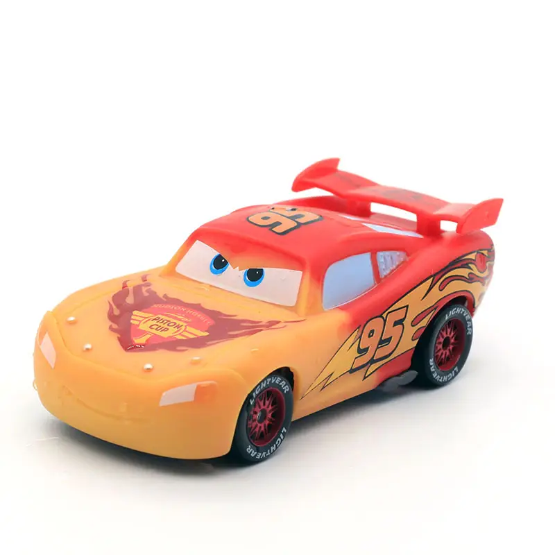 Cross-Border Cars Movie Color-Changing Lightning Mcqueen Bath Toy Dr. Blue Sky Toy Car Birthday Gift