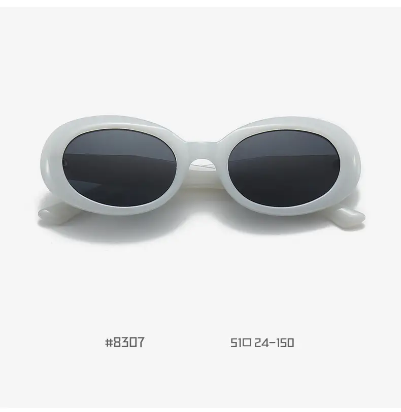 Women Anti-UV Round Sunglasses Korean Style — feature 15