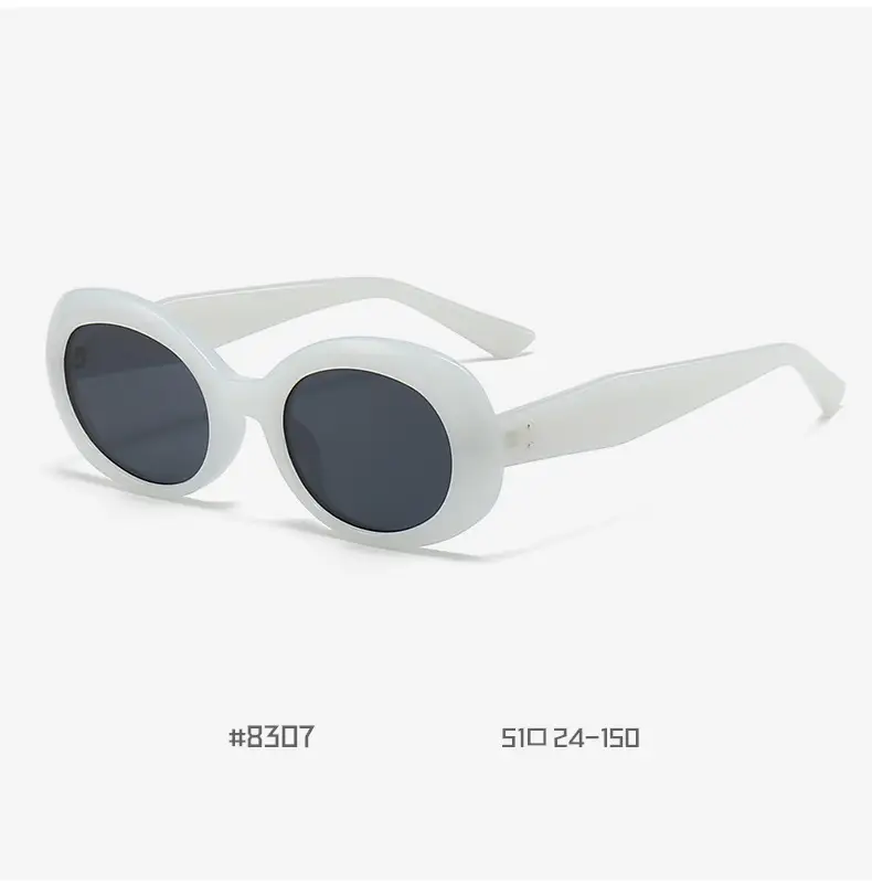 Women Anti-UV Round Sunglasses Korean Style — feature 16