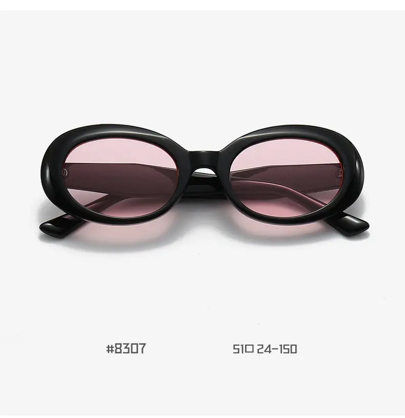 Women Anti-UV Round Sunglasses Korean Style — feature 17