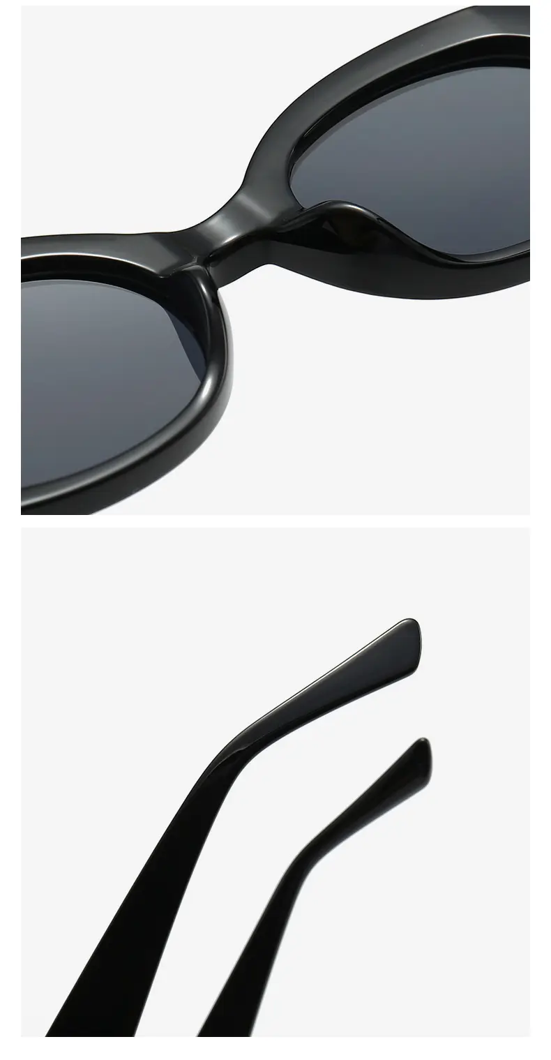 Women Anti-UV Round Sunglasses Korean Style — feature 6