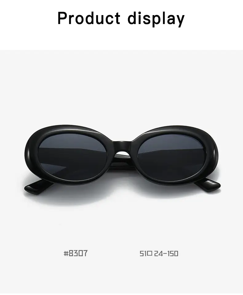 Women Anti-UV Round Sunglasses Korean Style — feature 7