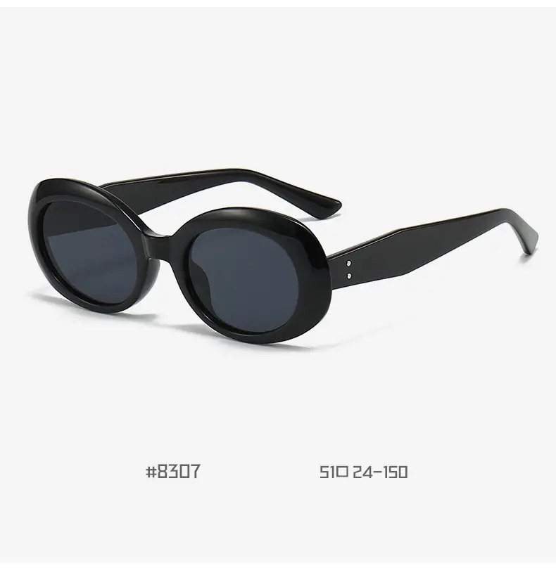 Women Anti-UV Round Sunglasses Korean Style — feature 8