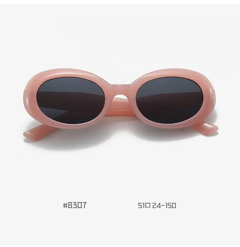 Women Anti-UV Round Sunglasses Korean Style — feature 9