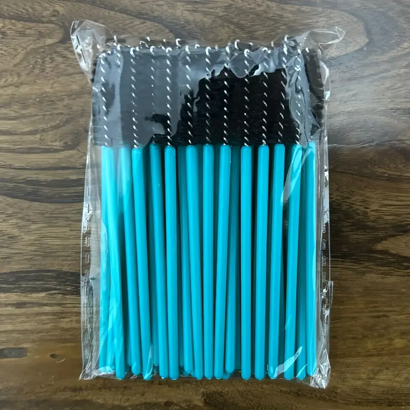 Crystal Spiral Eyelash Comb with Blue Glitter Red Wrap - Image 13