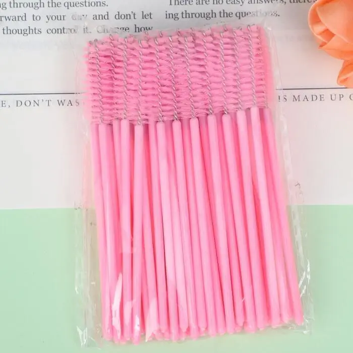 Crystal Spiral Eyelash Comb with Blue Glitter Red Wrap - Image 17