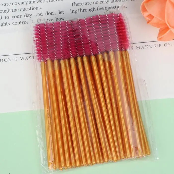 Crystal Spiral Eyelash Comb with Blue Glitter Red Wrap - Image 19