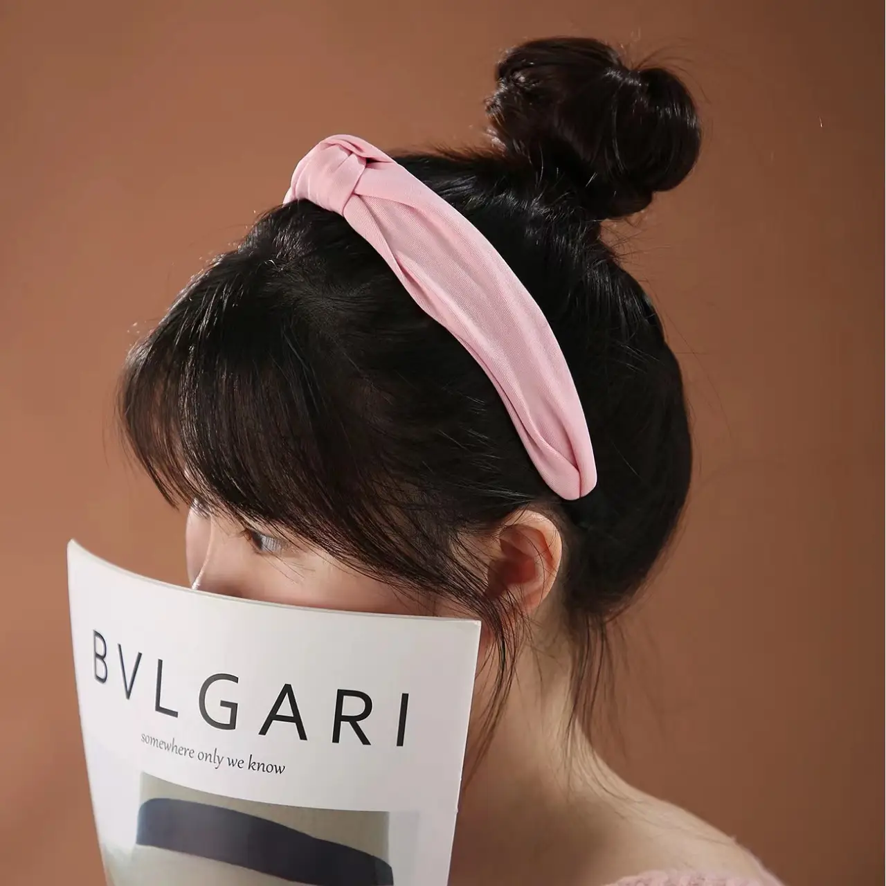 Green Women's Wide-brimmed Hair Band