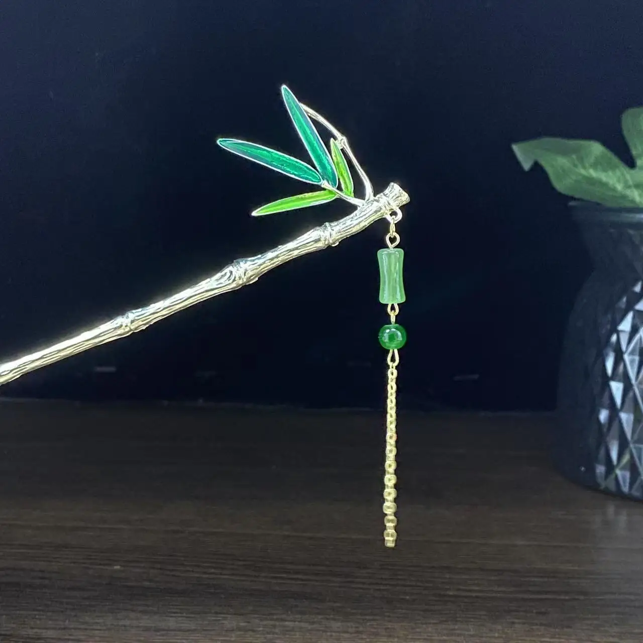 Antique Star Hanfu Hairpin with Pearl Drop - Image 102