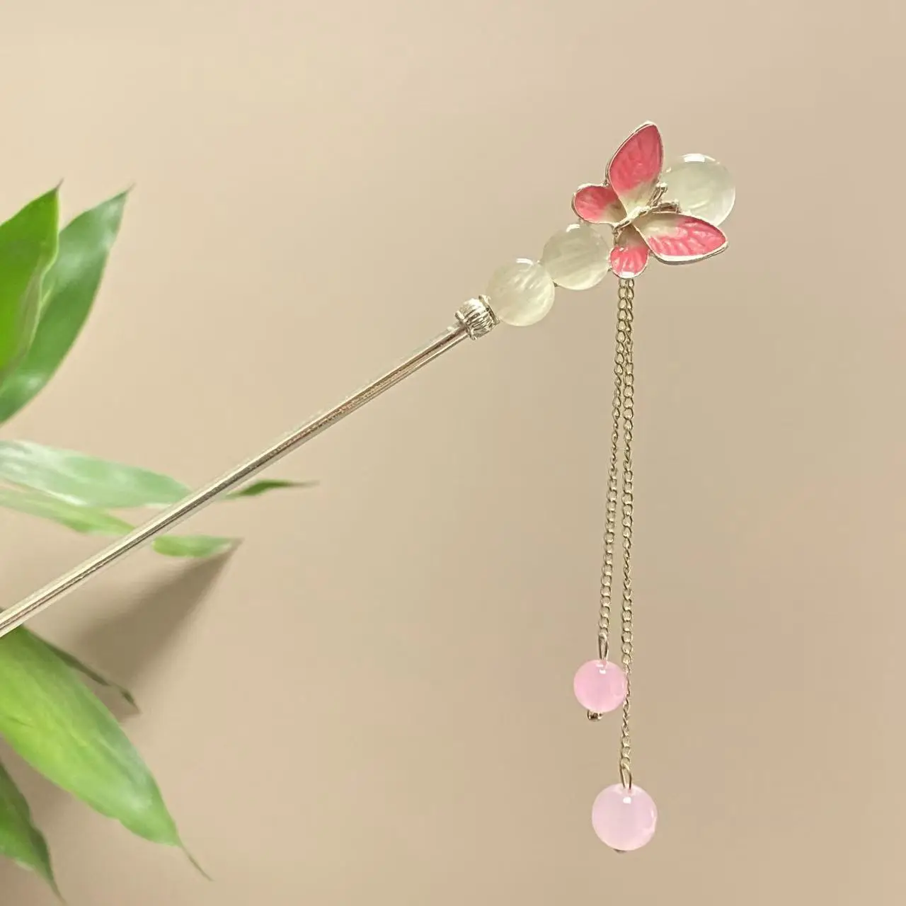 Antique Star Hanfu Hairpin with Pearl Drop — feature 12