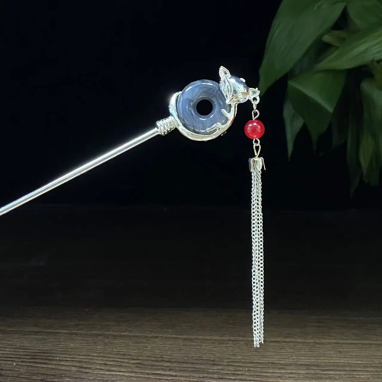 Antique Star Hanfu Hairpin with Pearl Drop - Image 144