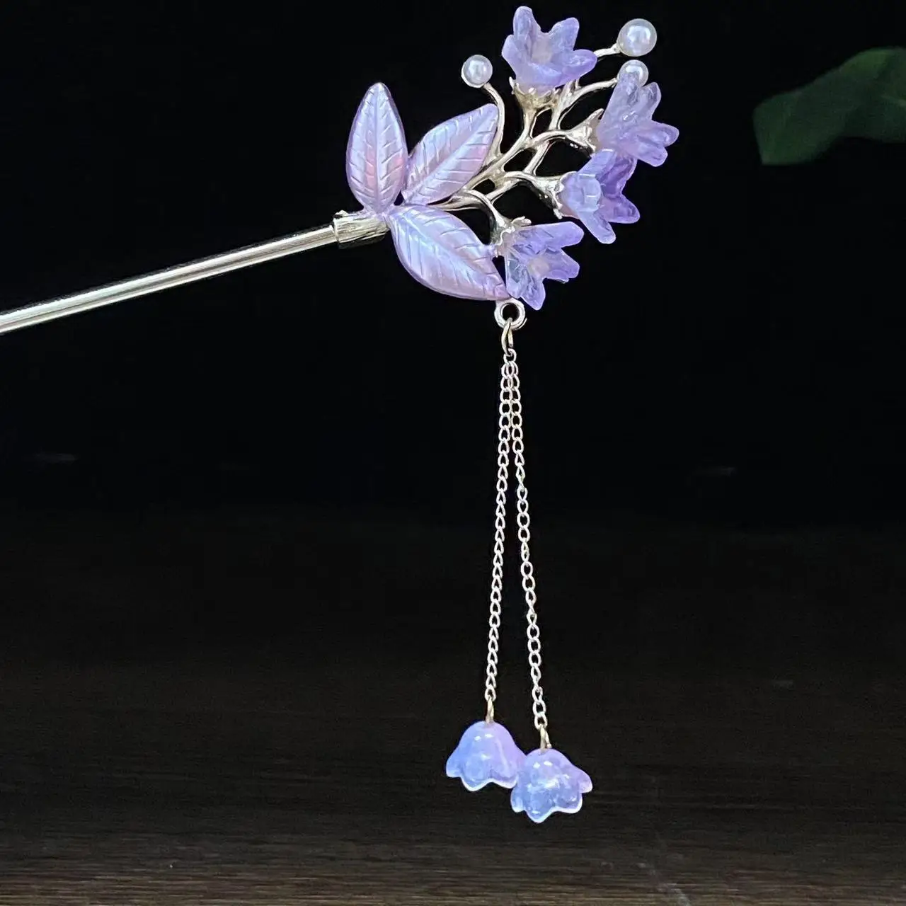Antique Star Hanfu Hairpin with Pearl Drop - Image 72