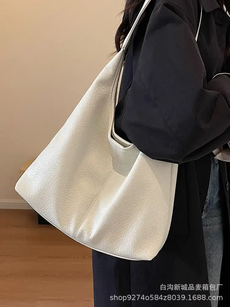 Summer Korean Style Beige Tote Bag for Women - Image 5