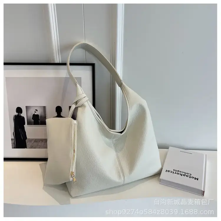 Summer Korean Style Beige Tote Bag for Women - Image 4