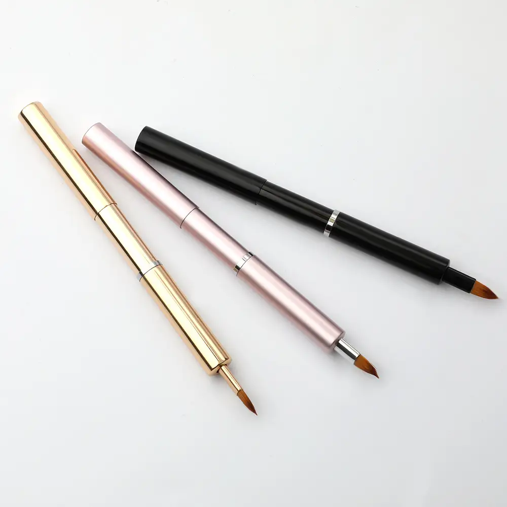 Cross-border Aluminum Double Lip Brush Makeup Artist — feature 8