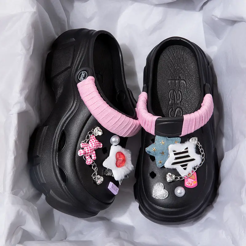 Nanbo Wan White EVA Heel Slippers Summer - Image 2