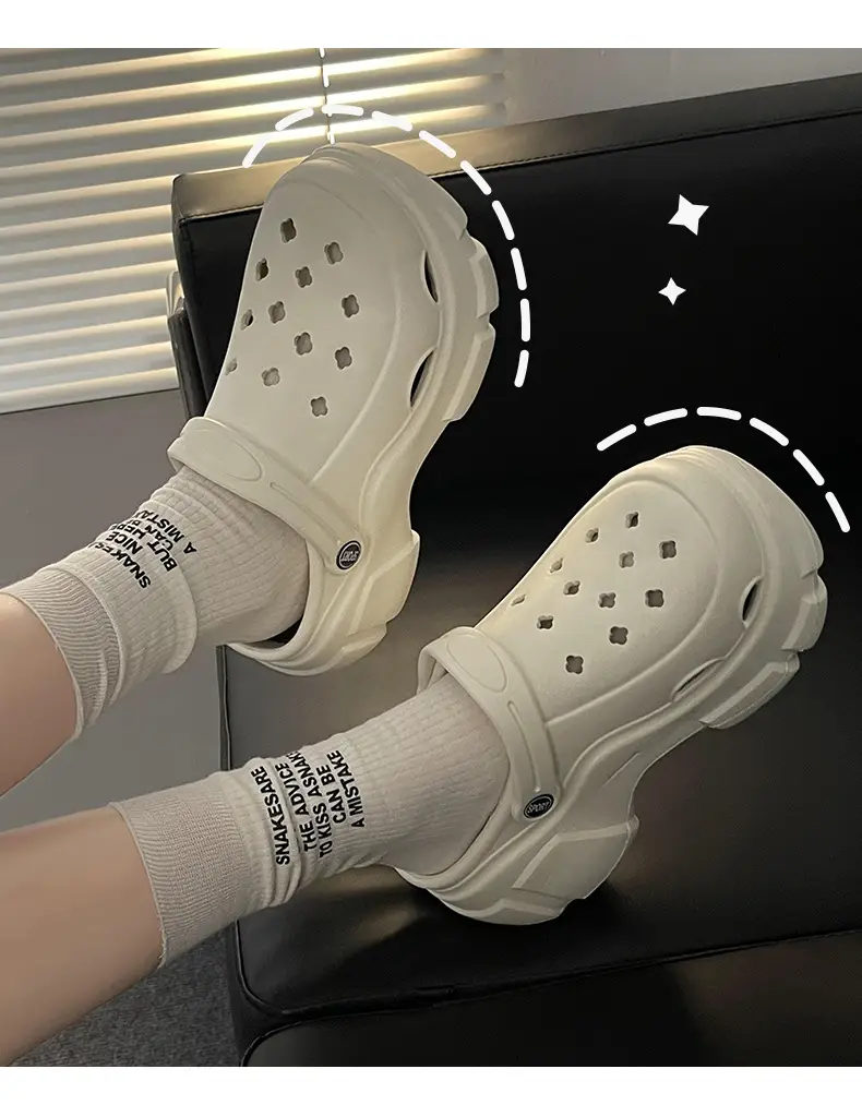 Nanbo Wan White EVA Heel Slippers Summer — feature 10