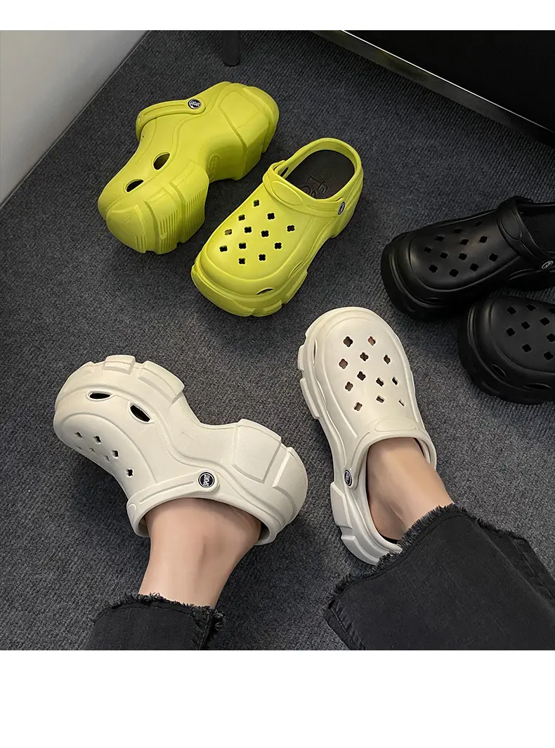 Nanbo Wan White EVA Heel Slippers Summer — feature 14